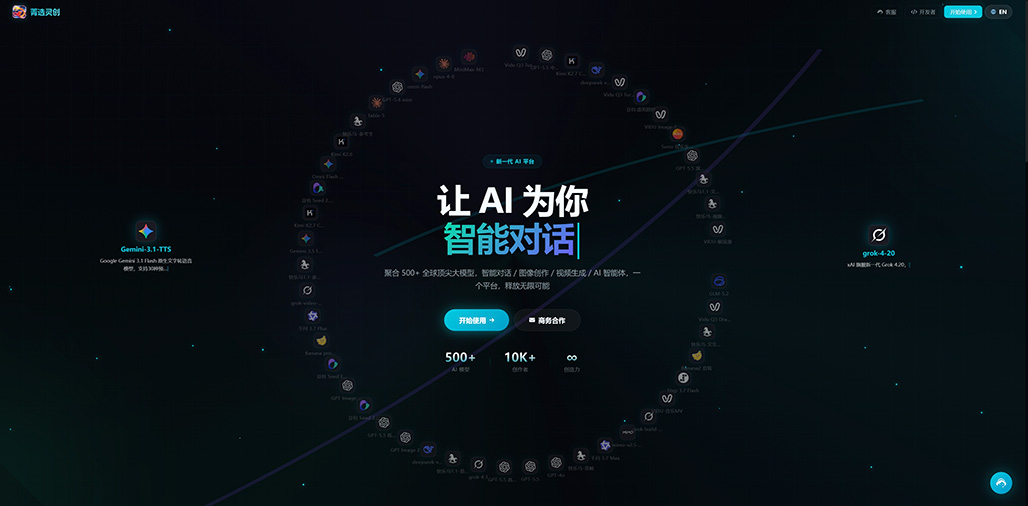 商业视觉生成展示